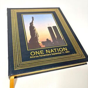 Life One Nation America Remembers September 11 2001 Hardcover Book 9/11 Tribute